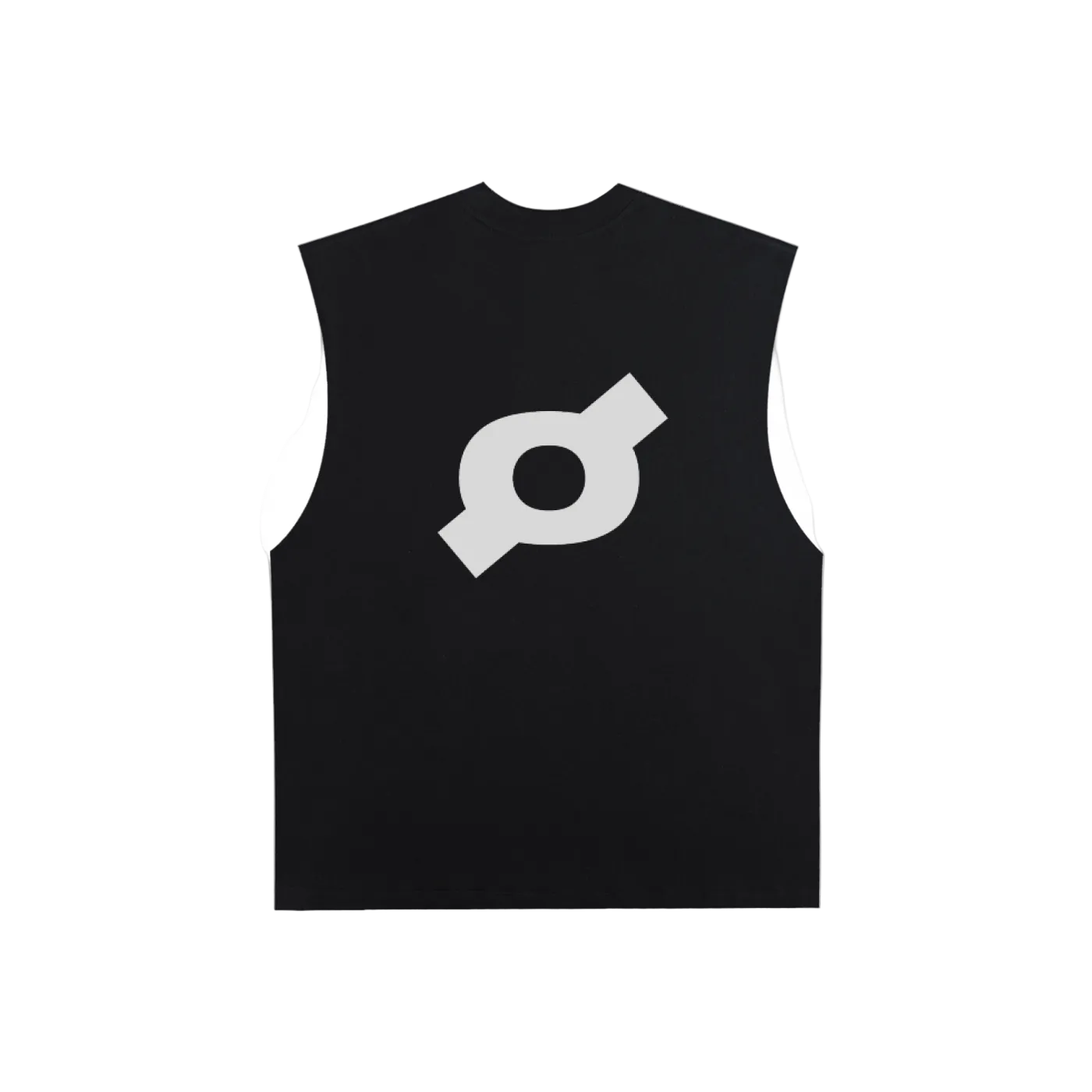 Raw Edge Cotton Tank Top