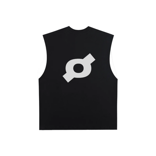 Raw Edge Cotton Tank Top