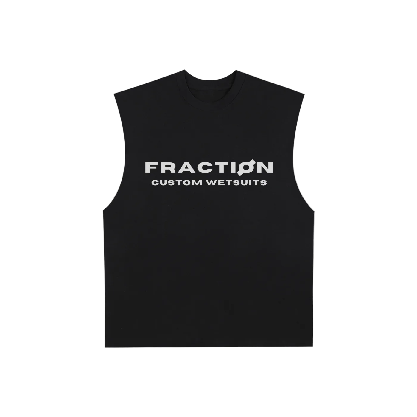 Raw Edge Cotton Tank Top