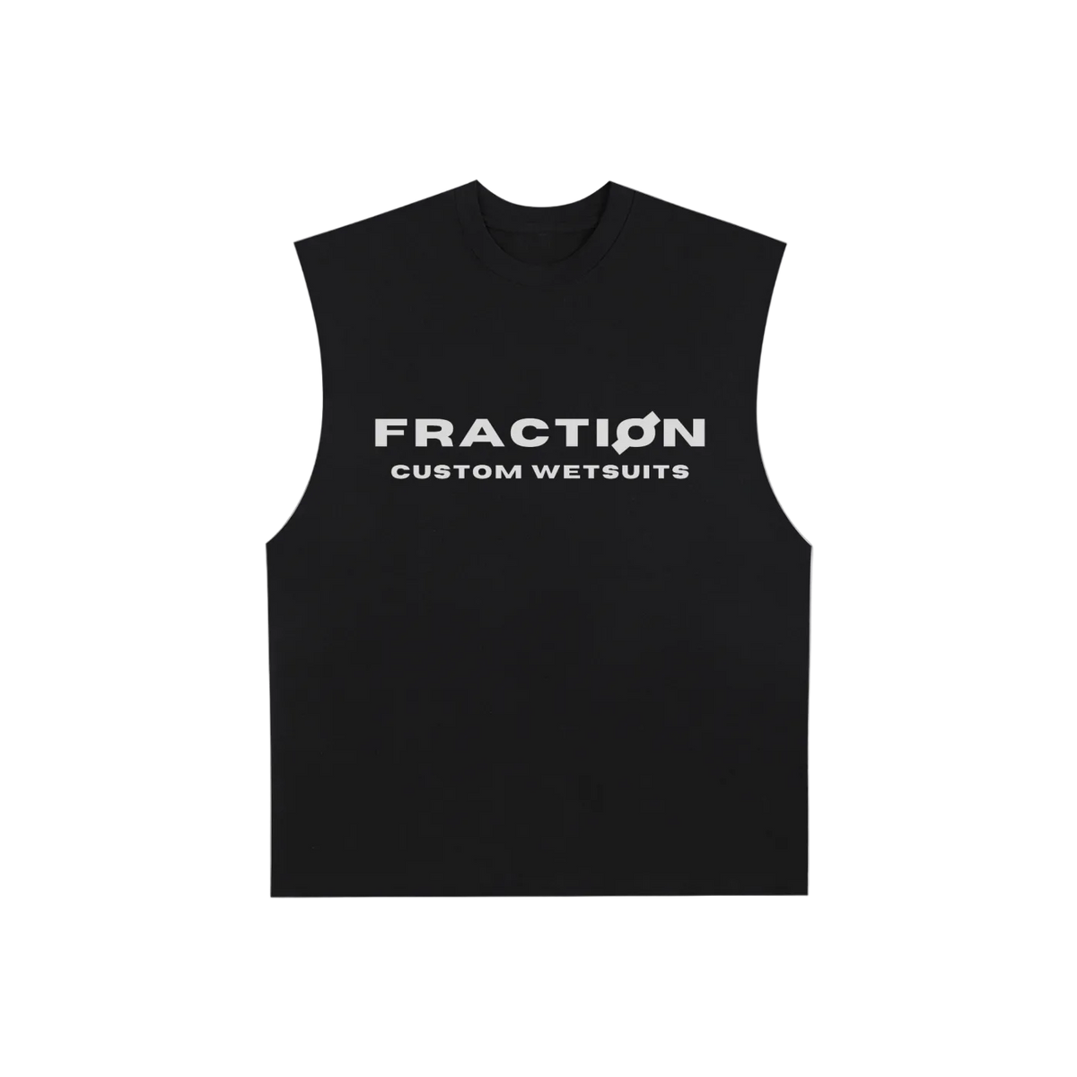 Raw Edge Cotton Tank Top